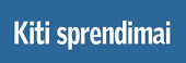 Kiti sprendimai